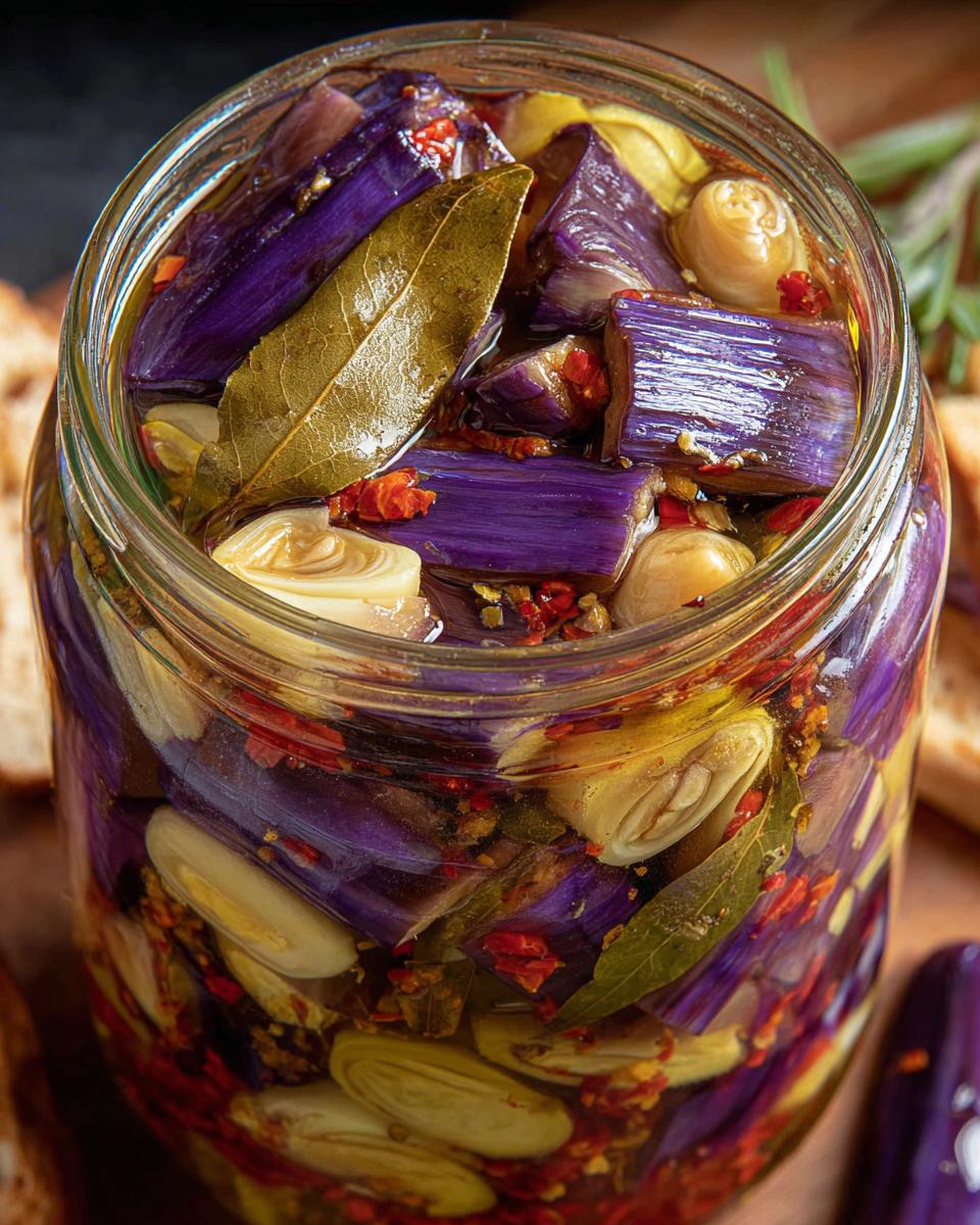 Spicy Pickled Eggplant: A Tangy Treat to Try Today!