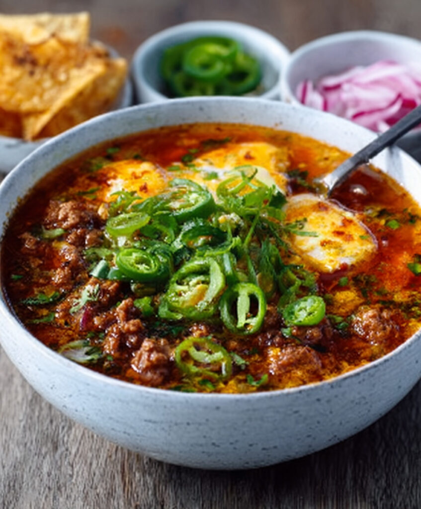 Tex-Mex Ground Beef Soup