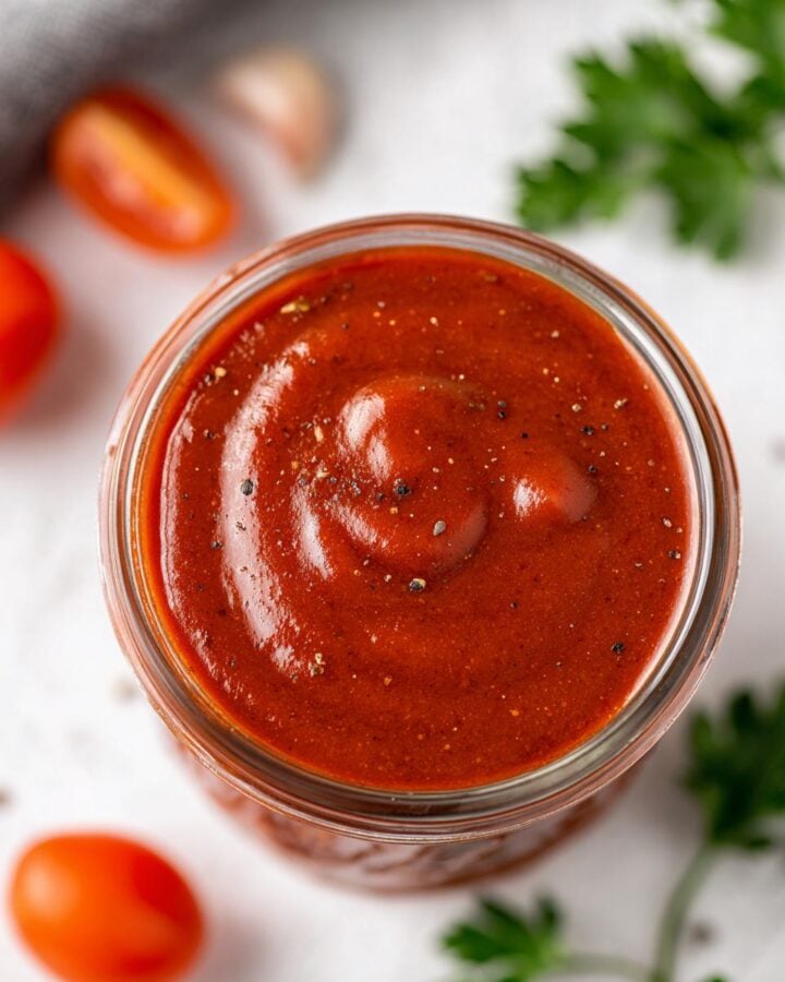 The Tastiest Homemade Sugar-Free Ketchup