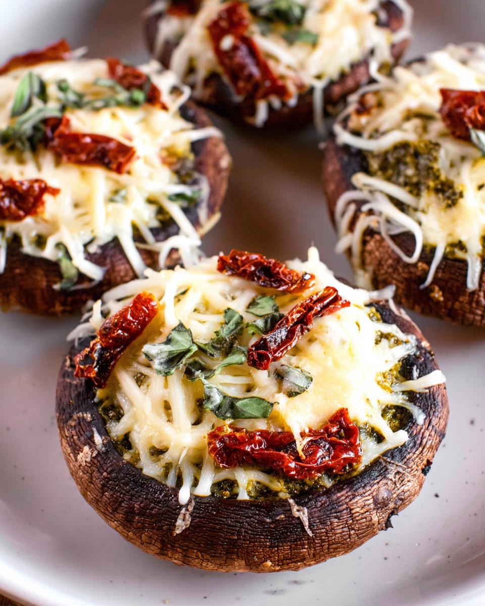 Vegetarian Stuffed Portobello Mushrooms Delight Your Tastebuds!