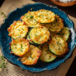 Zucchini Cheese Crisps