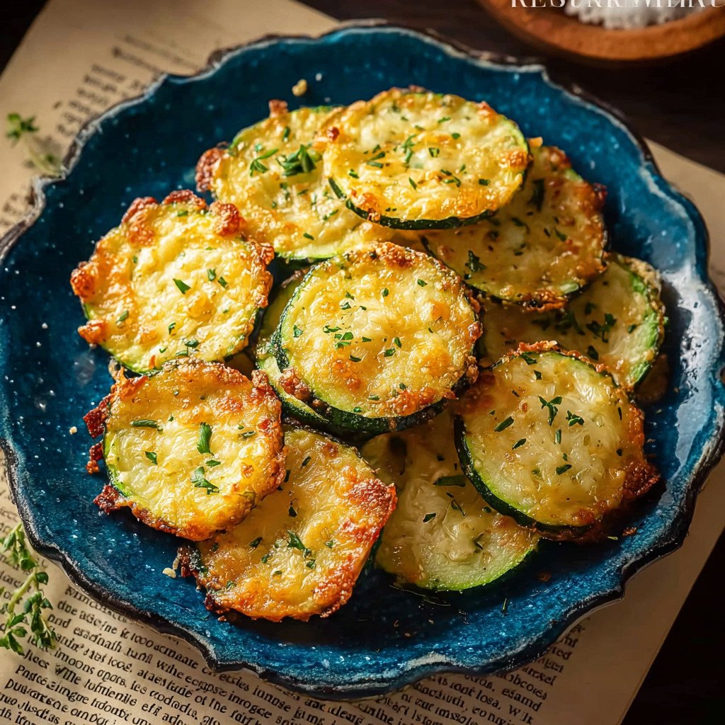 Zucchini Cheese Crisps: A Crunchy Snack You’ll Love!