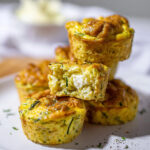 Zucchini Feta Low Carb Muffins