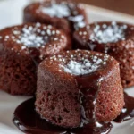 Mini Keto Chocolate Lava Cake Bites First Image
