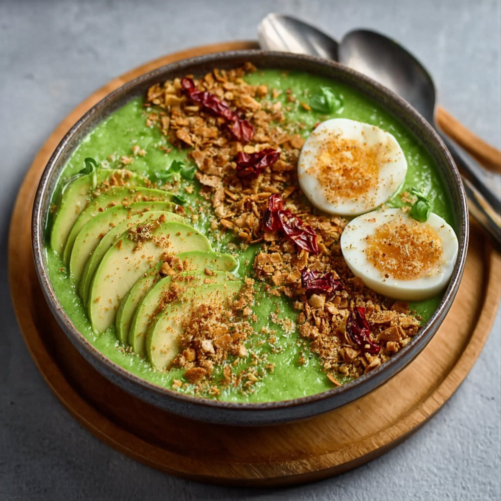 Avocado Ginger Smoothie Bowl