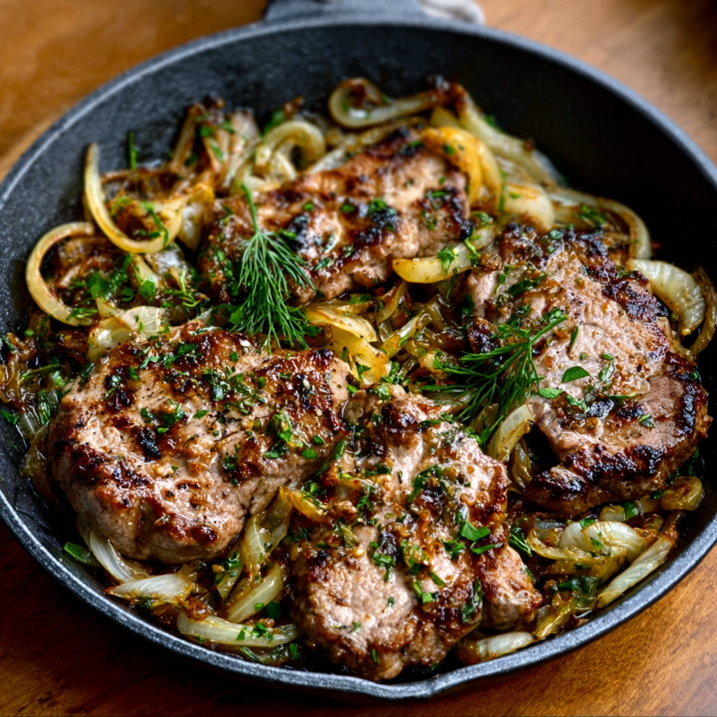 Caramelized Fennel Keto Pork Skillet: A Delicious Low-Carb Meal