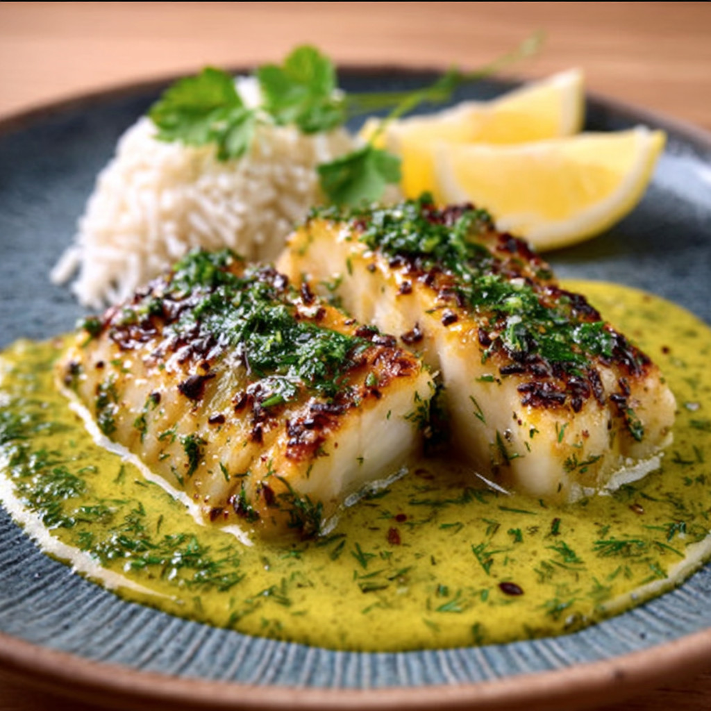Herb-Crusted Cod with Lemon Dill: A Flavorful Delight!