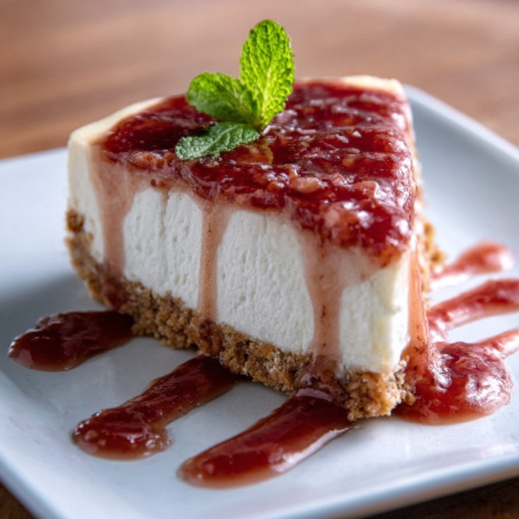 Keto Brazilian Guava Cheesecake is a delicious delight!