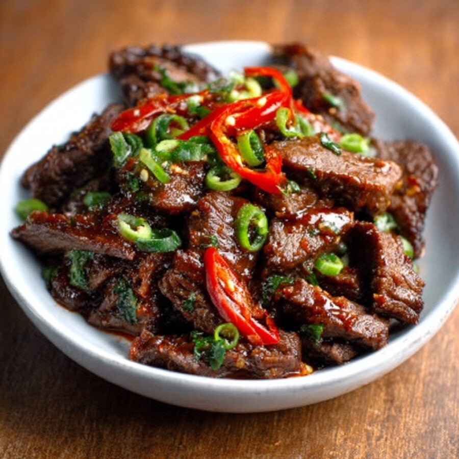 Keto Cacao Chili Beef Strips