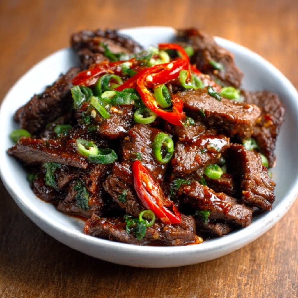 Keto Cacao Chili Beef Strips: A Flavorful Delight Await!