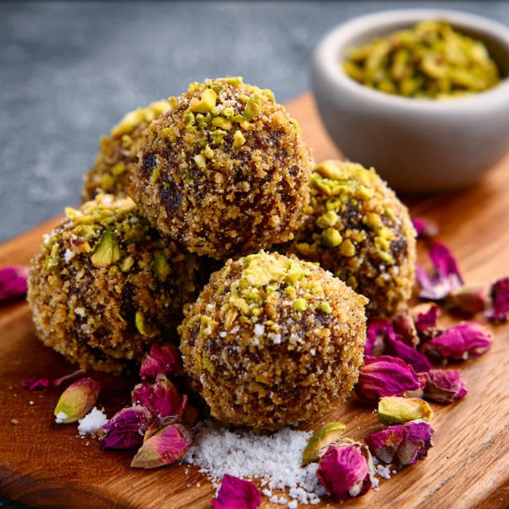 Keto Cardamom-Rose Pistachio Truffles: A Perfect Treat!