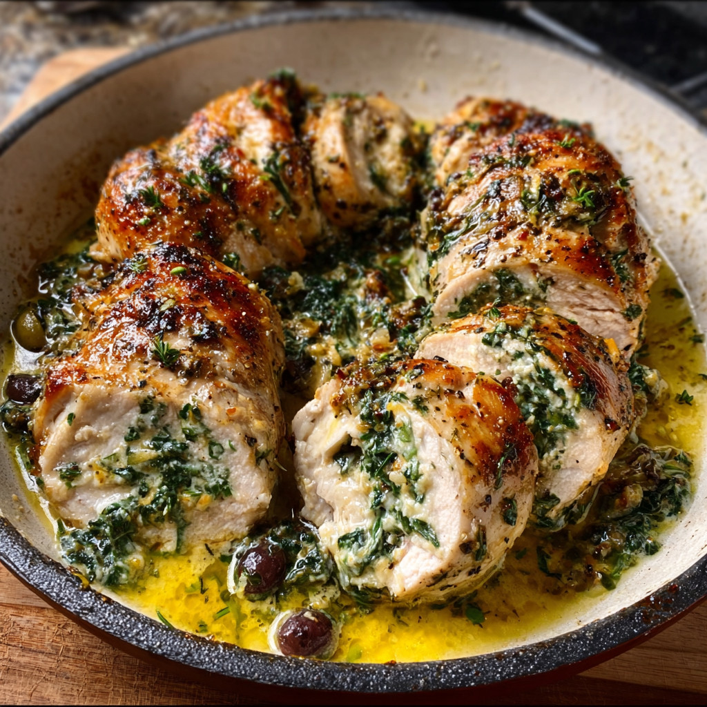 Keto Chicken Roulade with Olive Tapenade: Easy Recipe!