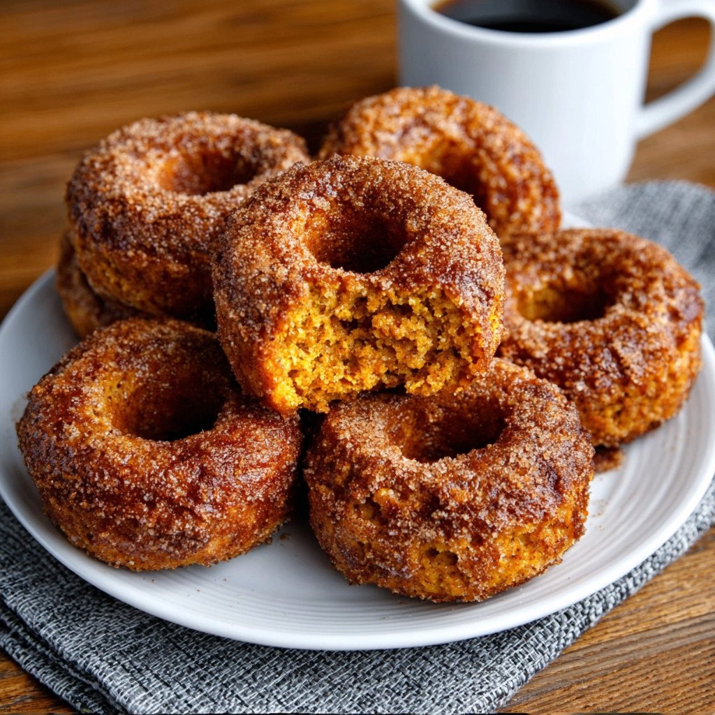 Keto Cinnamon Pumpkin Donuts: A Delicious Guilt-Free Treat!