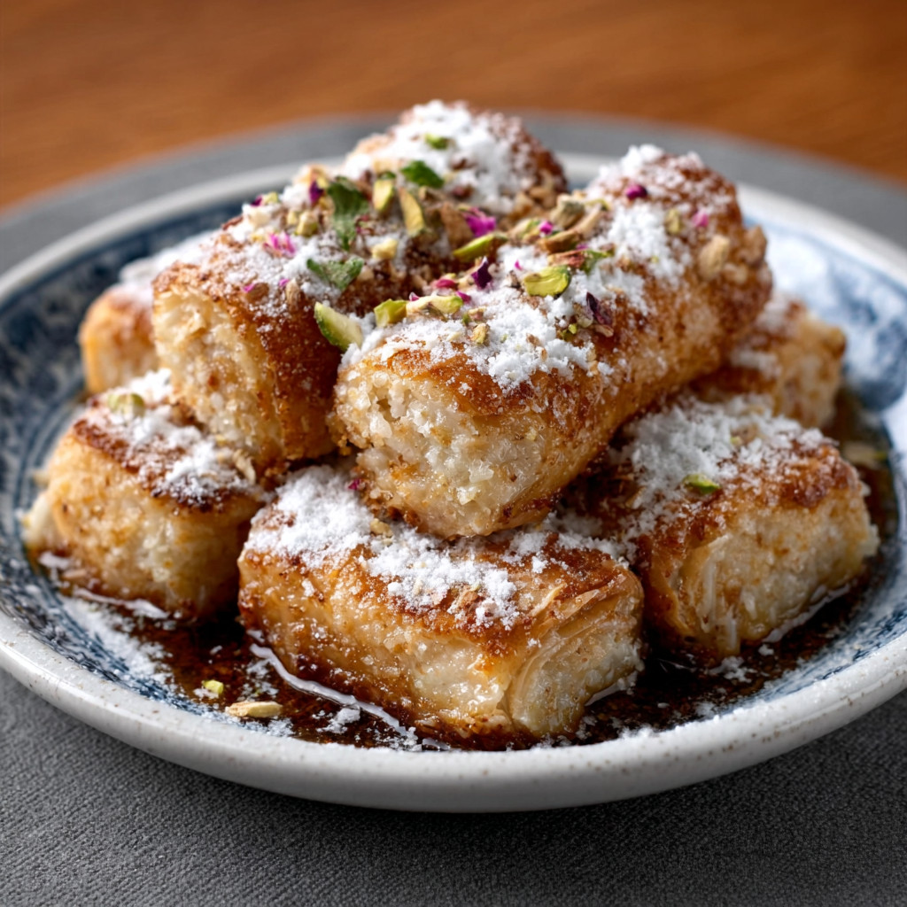 Keto Coconut-Rosewater Baklava Rolls to Try Today!