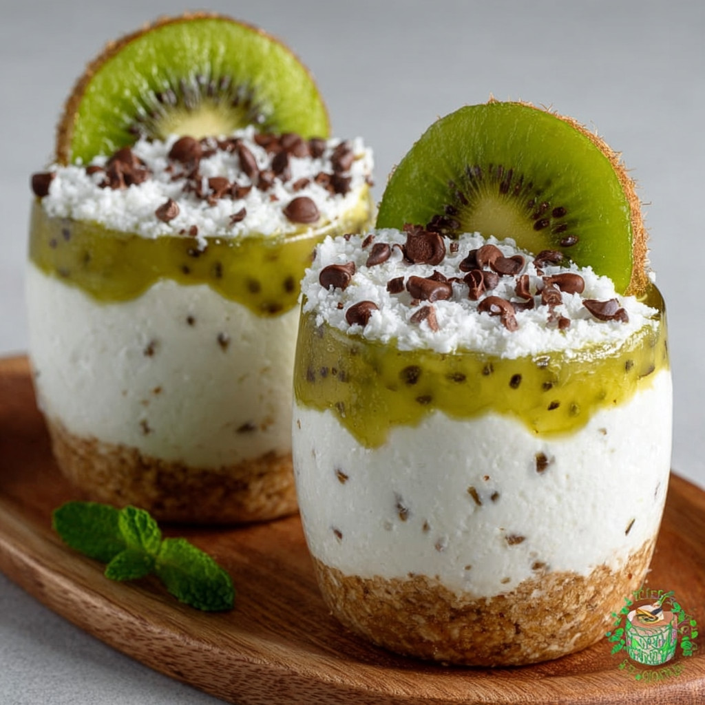 Keto Kiwi-Coconut Mousse Cups: A Creamy Delight!