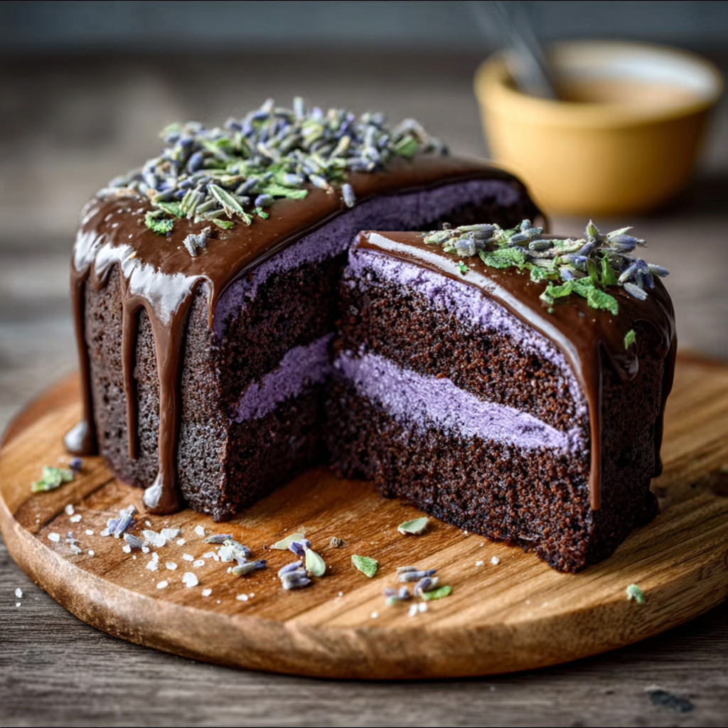 Keto Lavender-Infused Mexican Chocolate Cake will Delight!