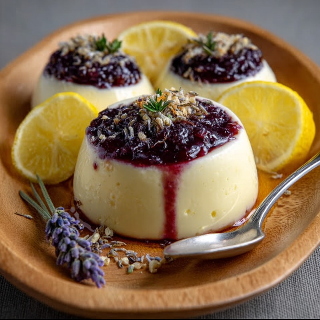 Keto Lavender Lemon Panna Cotta: A Delightful Dessert!