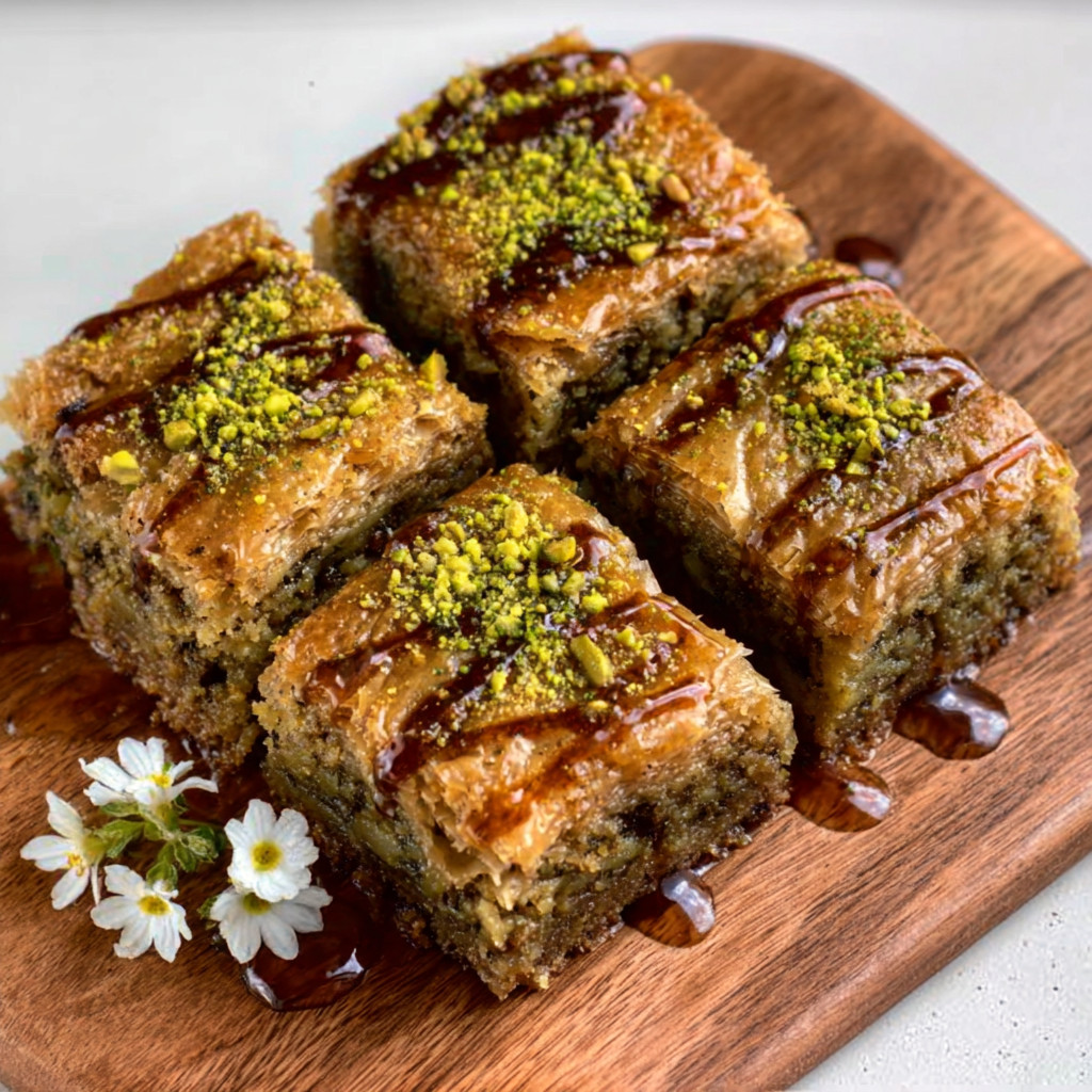 Keto Matcha Pistachio Baklava: A Delectable Low-Carb Treat!