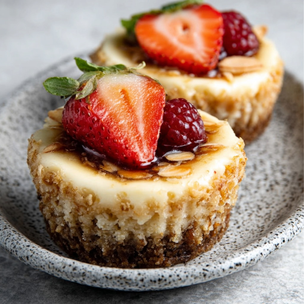 Keto Mini Cheesecakes with Almond Crust: Indulge Guilt-Free