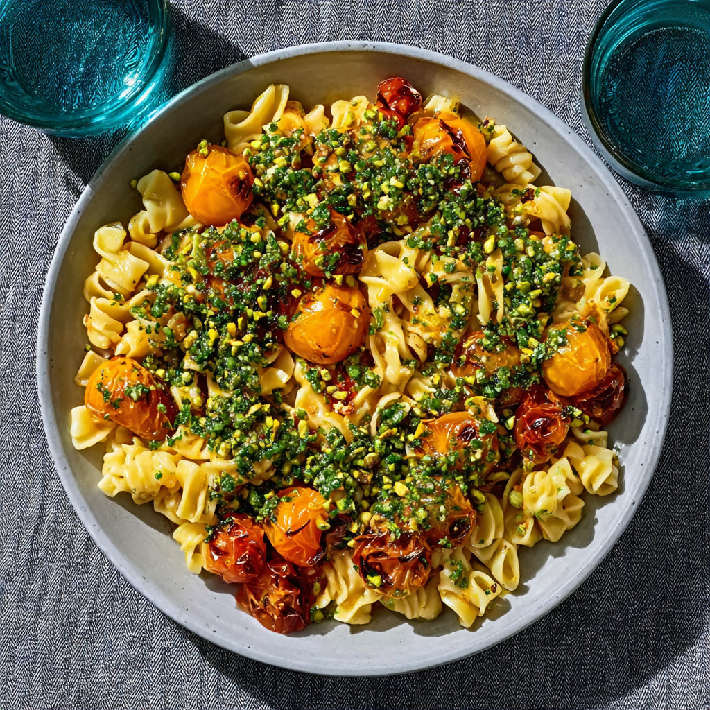 Keto Pasta with Pistachio Gremolata is a must-try!