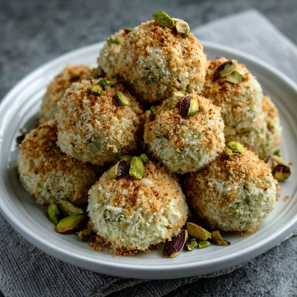 Keto Pistachio Coconut Snowballs: Deliciously Easy Recipe!