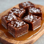 Keto Salted Tahini & Caramel Fudge