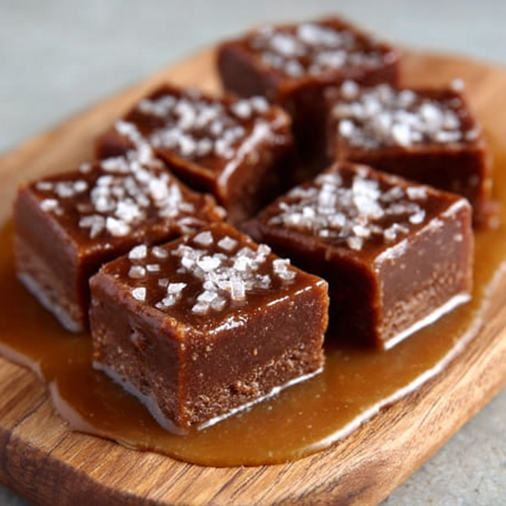 Keto Salted Tahini & Caramel Fudge: A Sweet Delight!