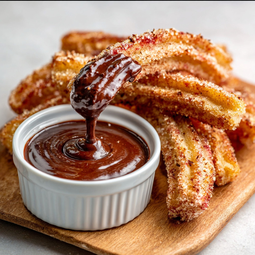 Keto Spiced Churros with Mexican Chocolate Sauce delightfully satisfy cravings!