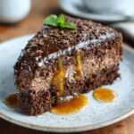 Keto Spiced Mocha Fudge Cake