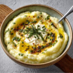 Keto Turnip Purée with Tarragon Cream