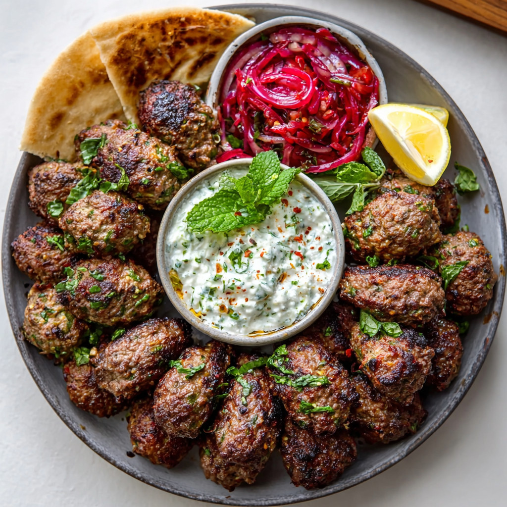 Lamb Kofta with Yogurt Mint Dip transforms your dinner!