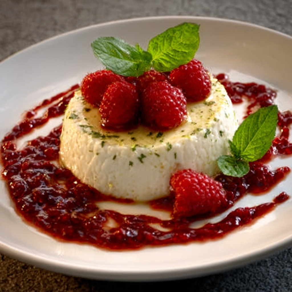 Lemon Basil Panna Cotta: A Refreshing Dessert Recipe