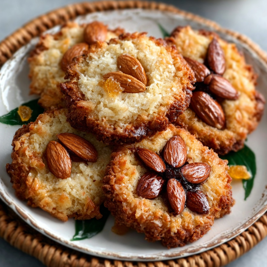 Low-Carb Chinese Almond Cookie with a Coconut Twist: Enjoy Guilt-Free Delight!