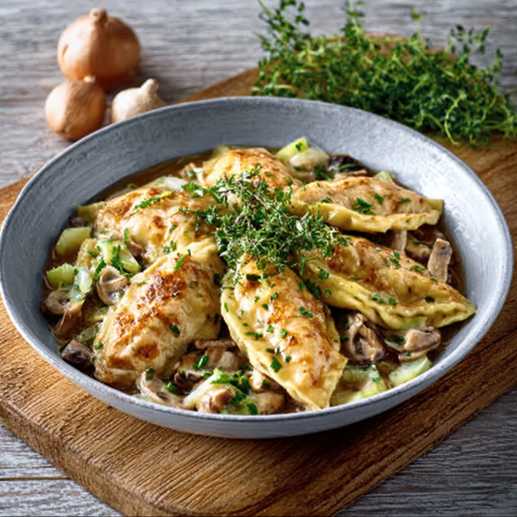 Low-Carb Mushroom Maultaschen: Delicious & Nutritious!