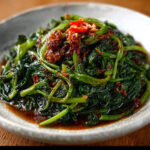 Sambal Kangkung (Water Spinach Stir-Fry) Keto-Friendly