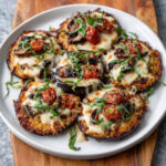 Smoked Eggplant Keto Pizza Crust