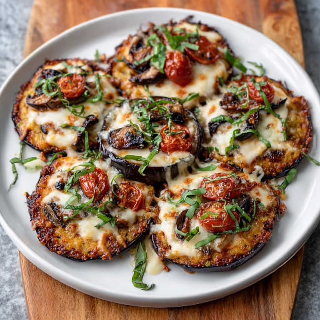 Smoked Eggplant Keto Pizza Crust: A Delicious Low-Carb Treat!
