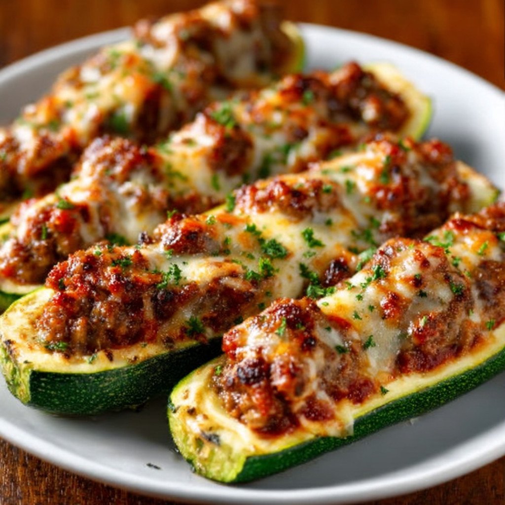 Stuffed Zucchini Boats: A Delicious, Healthy Recipe!