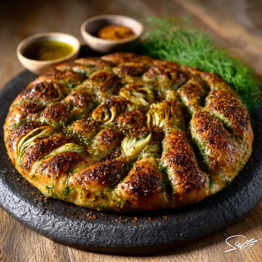 Wild Garlic Fennel Flatbread: A Tasty Recipe You’ll Love