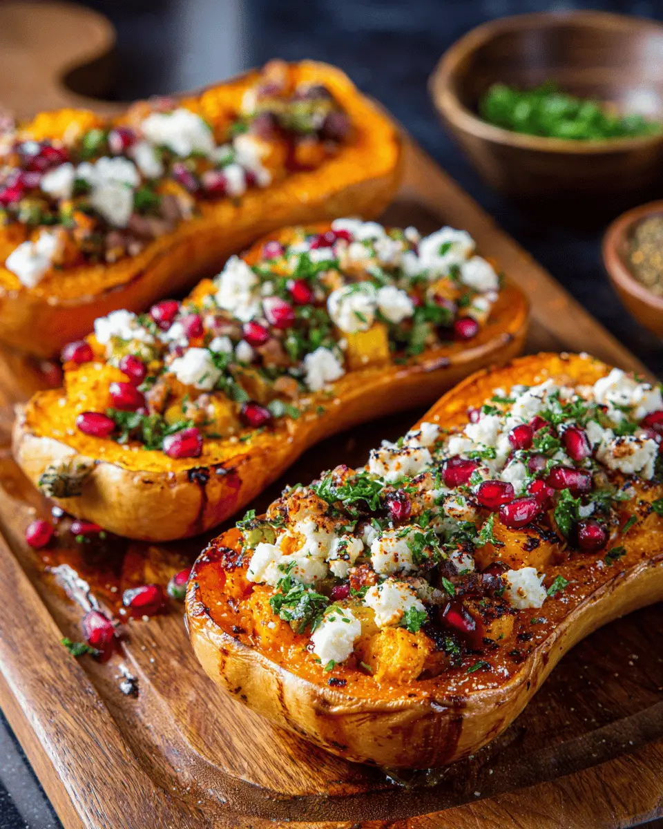 Feta Stuffed Butternut Squash Third Image Third Image