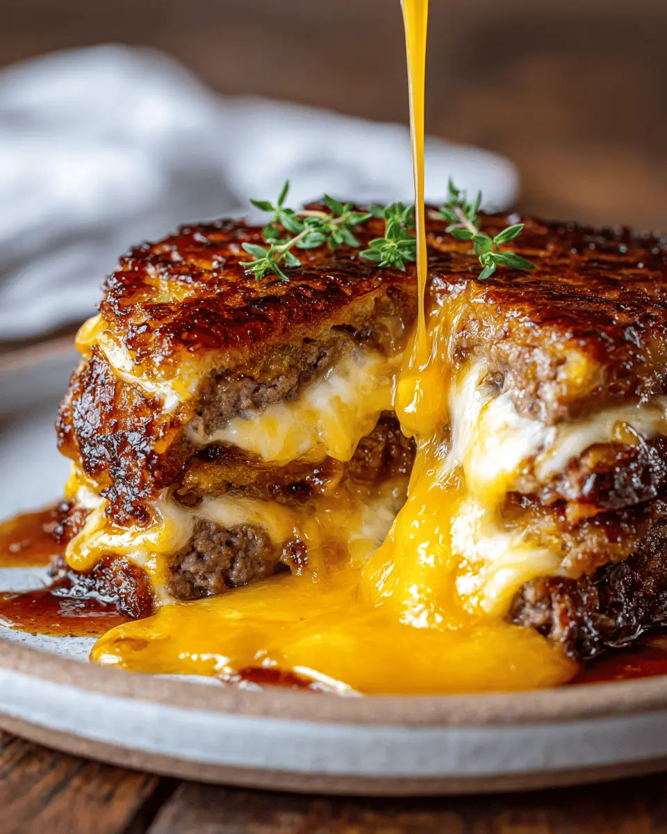 Cheeseburger Lava Cake: The Indulgent Melt You Can’t Resist