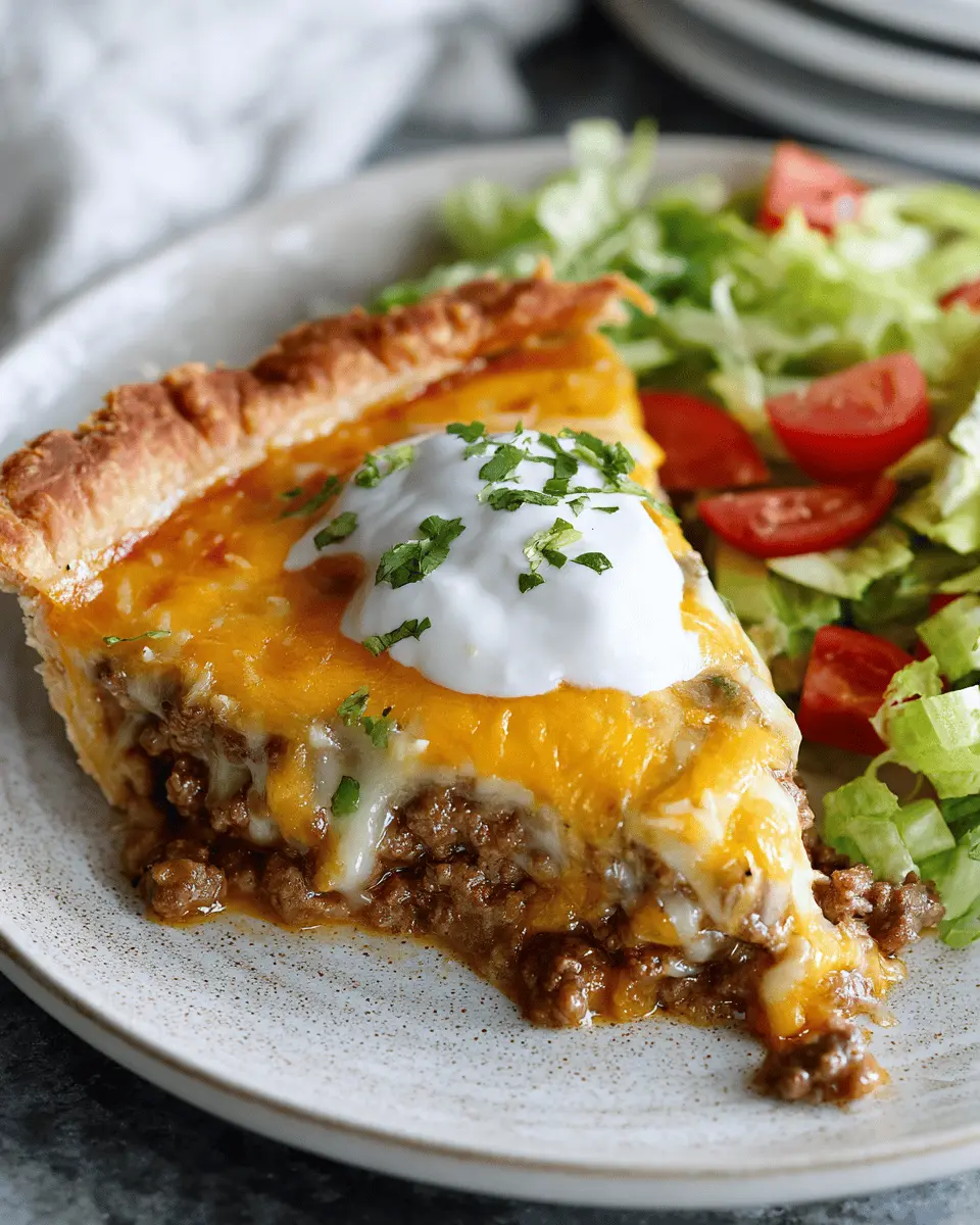 Easy Taco Pie: Your New Indulgent Family Favorite Tonight