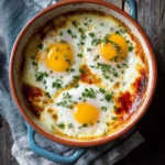 Baked Cottage Cheese Eggs First Image