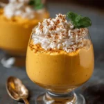 Low Carb Keto Cottage Cheese Pumpkin Mousse First Image