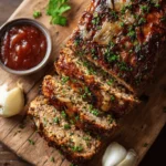 Keto French Onion Meatloaf First Image