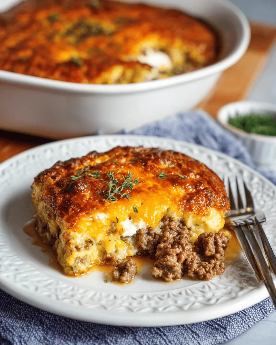 Keto Ground Beef Casserole: Your New Go-To Comfort Dish
