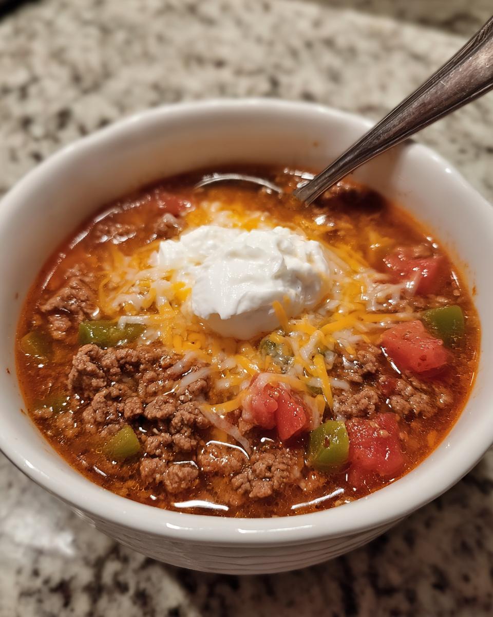 Irresistible 30-Minute Hearty Keto Chili in 6g Net Carbs