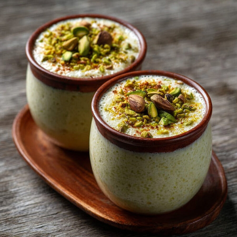 Cardamom Pistachio Keto Lassi