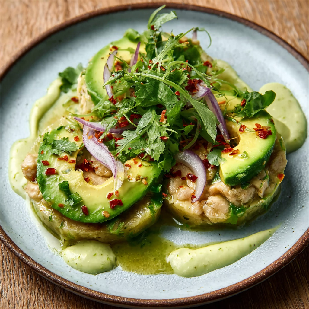 Ceviche Verde with Avocado Cream: Refresh Your Appetites!