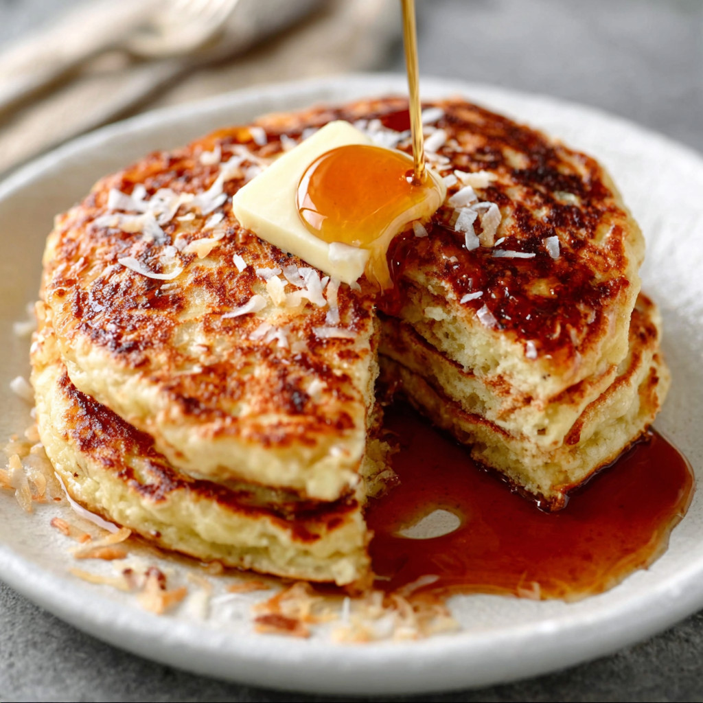 Coconut-Ginger Keto Pancakes: A Delicious Low-Carb Treat!
